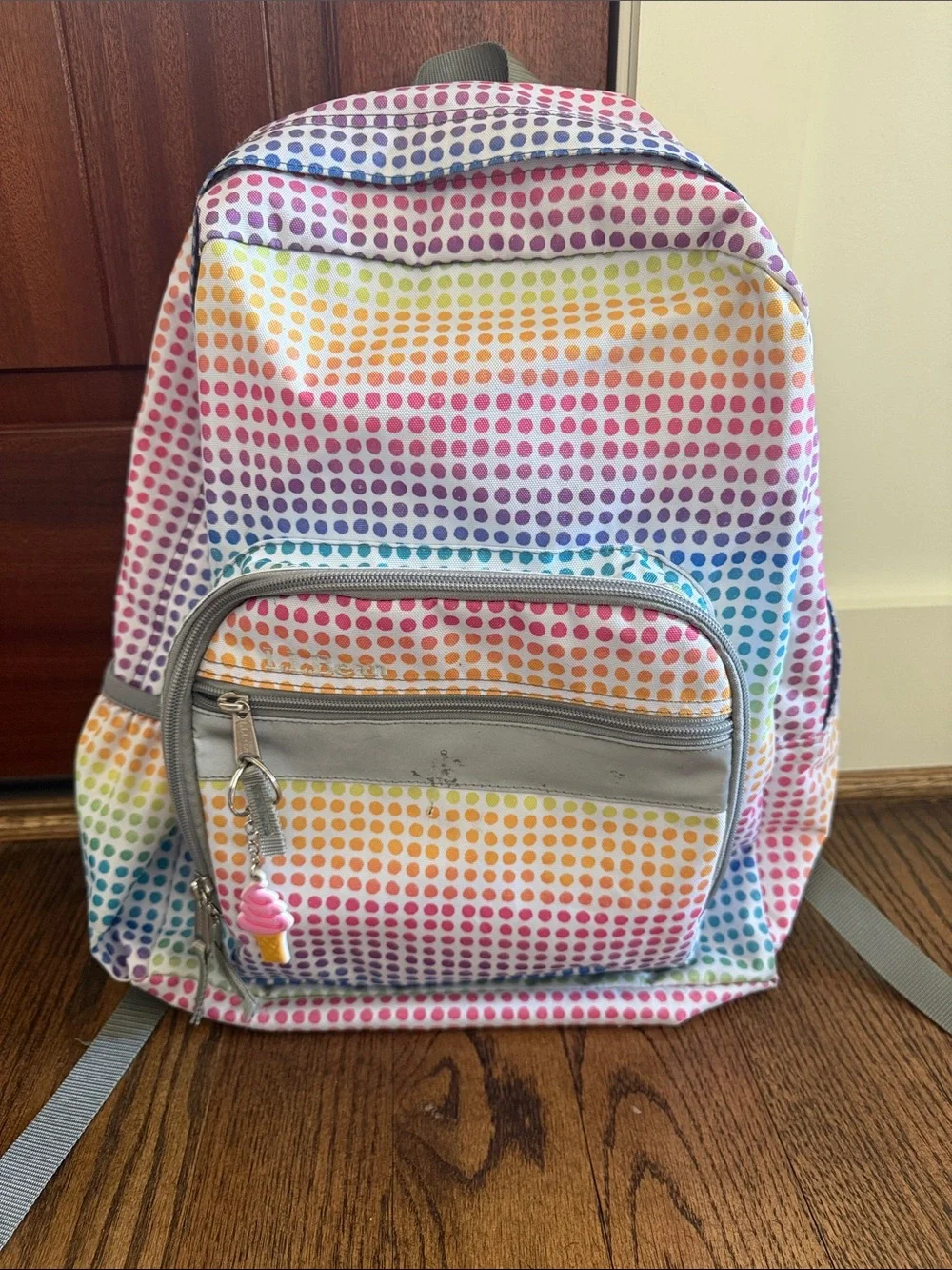 L.L. Bean Rainbow Dot Kids Backpack